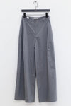 SWAYING/KNIT cotton wide-leg pants SW24SS3B60 gray blue